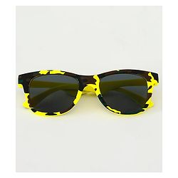 Pine Kids Sunglasses with Solid Nose Pad - Yellow