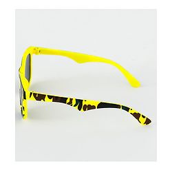 Pine Kids Sunglasses with Solid Nose Pad - Yellow