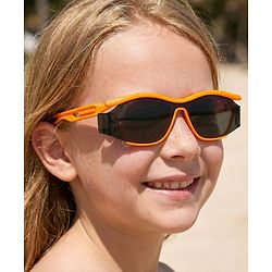 Pine Kids Sunglasses with Comfortable Nose Pad - Orange