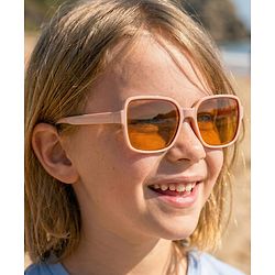 Pine Kids Sunglasses with Comfortable Nose Pad - Brown