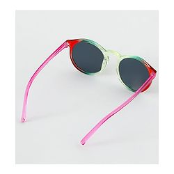 Pine Kids Sunglasses with Comfortable Nose Pad - Red & Green