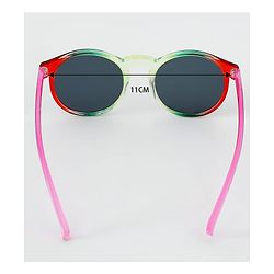Pine Kids Sunglasses with Comfortable Nose Pad - Red & Green