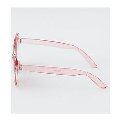 Pine Kids Cat Eye Sunglasses with Shimmer Detail - Baby Pink