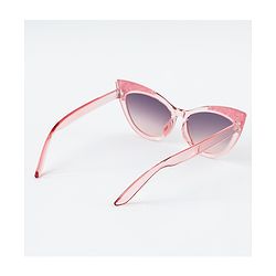 Pine Kids Cat Eye Sunglasses with Shimmer Detail - Baby Pink