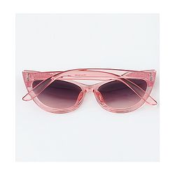 Pine Kids Cat Eye Sunglasses with Shimmer Detail - Baby Pink