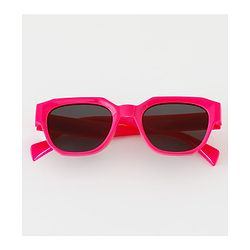 Pine Kids Full Rim Sunglasses - Dark Pink