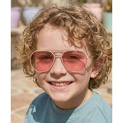 Pine Kids Aviator Sunglasses - Pink