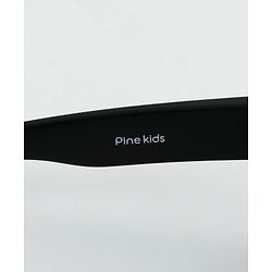 Pine Kids Sunglasses with Comfortable Nose Pad - Black
