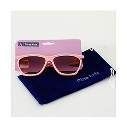 Pine Kids Sunglasses with Comfortable Nose Pad - Pink