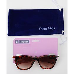 Pine Kids Sunglasses with Comfortable Nose Pad - Pink