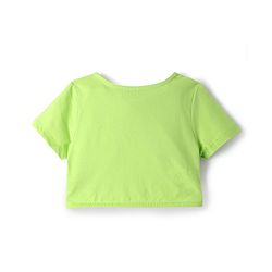 Pine Kids Cotton Knit Frock & Half Sleeves Shrug With Floral Print - Multicolor
