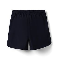 Pine Active Ultra Light Woven Above Knee Length Solid Color Performance Shorts - Black