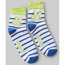 Pine Kids Knit Ankle Length Striped Socks Pack of 5 (Color May Vary)
