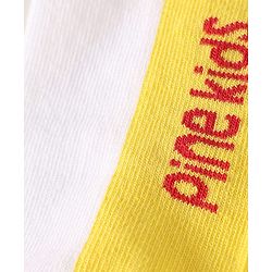 Pine Kids Cotton Knit Ankle Length Socks With Floral & Polka Dots Design Pack Of 3 ( Colour May Vary )