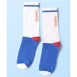 Pine Kids Cotton Knit Ankle Length Socks With Sports Theme Design Pack Of 3 ( Colour May Vary )