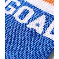 Pine Kids Cotton Knit Ankle Length Socks With Sports Theme Design Pack Of 3 ( Colour May Vary )