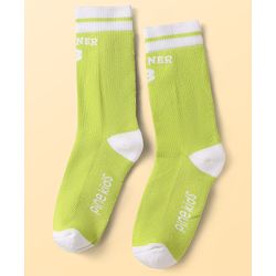 Pine Kids Cotton Knit Ankle Length Designed Socks Pack of 3 (Color May Vary)