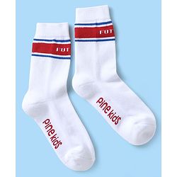Pine Kids Knit Ankle Length Silvadur Antimicrobial Socks with Design Pack of 5 - Multicolor