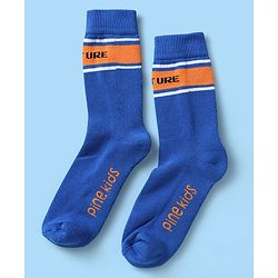 Pine Kids Knit Ankle Length Silvadur Antimicrobial Socks with Design Pack of 5 - Multicolor