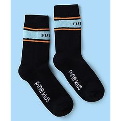 Pine Kids Knit Ankle Length Silvadur Antimicrobial Socks with Design Pack of 5 - Multicolor