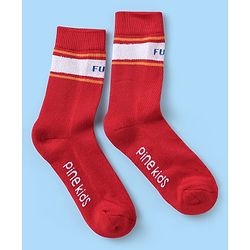 Pine Kids Knit Ankle Length Silvadur Antimicrobial Socks with Design Pack of 5 - Multicolor
