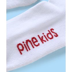 Pine Kids Knit Ankle Length Silvadur Antimicrobial Socks with Design Pack of 5 - Multicolor