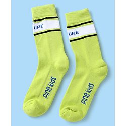 Pine Kids Knit Ankle Length Silvadur Antimicrobial Socks with Design Pack of 5 - Multicolor