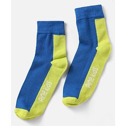 Pine Kids Knit Ankle Length Silvadur Antimicrobial Socks with Design Pack of 5 - Multicolor