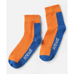 Pine Kids Knit Ankle Length Silvadur Antimicrobial Socks with Design Pack of 5 - Multicolor