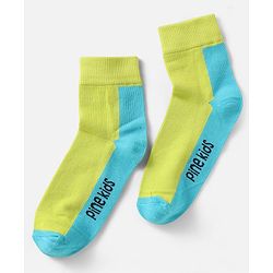 Pine Kids Knit Ankle Length Silvadur Antimicrobial Socks with Design Pack of 5 - Multicolor