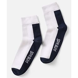 Pine Kids Knit Ankle Length Silvadur Antimicrobial Socks with Design Pack of 5 - Multicolor