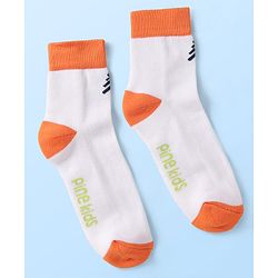 Pine Kids Cotton Knit Ankle Length Designed Socks Pack of 5 (Color May Vary)