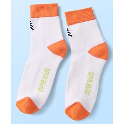 Pine Kids Cotton Knit Ankle Length Designed Socks Pack of 5 (Color May Vary)