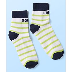 Pine Kids Cotton Knit Ankle Length Designed Socks Pack of 5 (Color May Vary)