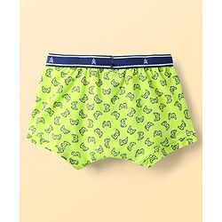 Pine Kids Cotton Elastane Knit Striped & Printed Assorted Trunks Pack of 3 (Color May Vary)