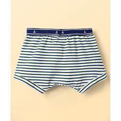 Pine Kids Cotton Elastane Knit Striped & Printed Assorted Trunks Pack of 3 (Color May Vary)