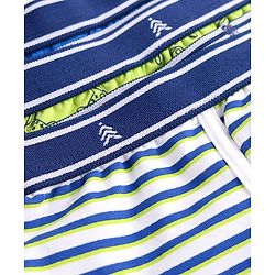 Pine Kids Cotton Elastane Knit Striped & Printed Assorted Trunks Pack of 3 (Color May Vary)