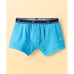 Pine Kids Cotton Elastane Knit Trunks With Fish Print Pack Of 3 (Colour May Vary)