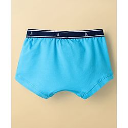 Pine Kids Cotton Elastane Knit Trunks With Fish Print Pack Of 3 (Colour May Vary)