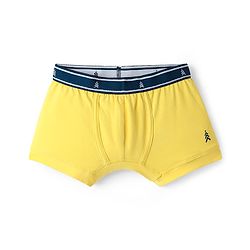Pine Kids Cotton Elastane Knit Solid Colour Trunks Pack Of 3 (Colour May Vary)