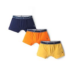 Pine Kids Cotton Elastane Knit Trunks Pack Of 3  (Colours May Vary)