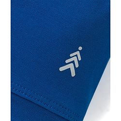 Pine Kids Cotton Elastane Knit Solid Colour Trunks Pack Of 3 - Light Blue Navy Blue & Red