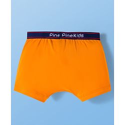 Pine Kids Cotton Elastane Trunks with Football Print Pack of 3 (Color May Vary)