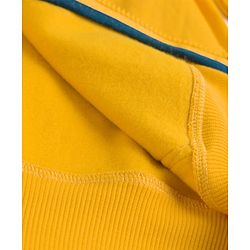 Pine Kids Knit Full Sleeves Solid Color Hooded SweatJacket with Kangaroo Pocket - Black