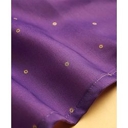 Pine Kids Woven Full Sleeves Kurta Pajama Set With Ombre Effect & Foil Print - Lilac