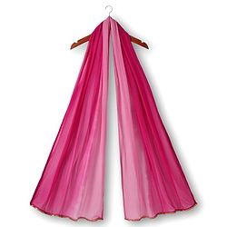 Pine Kids Woven Half Sleeves  Choli Lehenga Set with Dupatta & Floral Print & Embroidery - Dark Pink