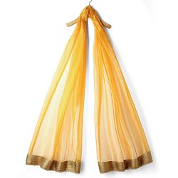 Pine Kids Woven Half Sleeves Choli Lehenga Set with Dupatta & Zari Detailing - Wine