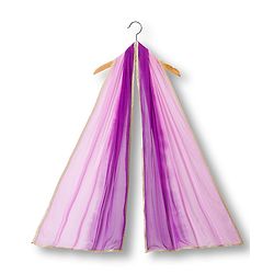 Pine Kids Woven Sleeveless Embroidered Choli Lehenga Set with Dupatta - Pink & Purple