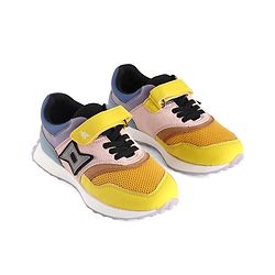 Pine Kids Velcro Closure Sneaker - Pink & Yellow