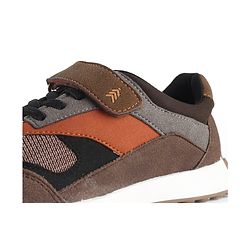 Pine Kids Velcro Closure Sneaker - Brown